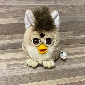 Tiger 90s Furby plush furry animal bean bag